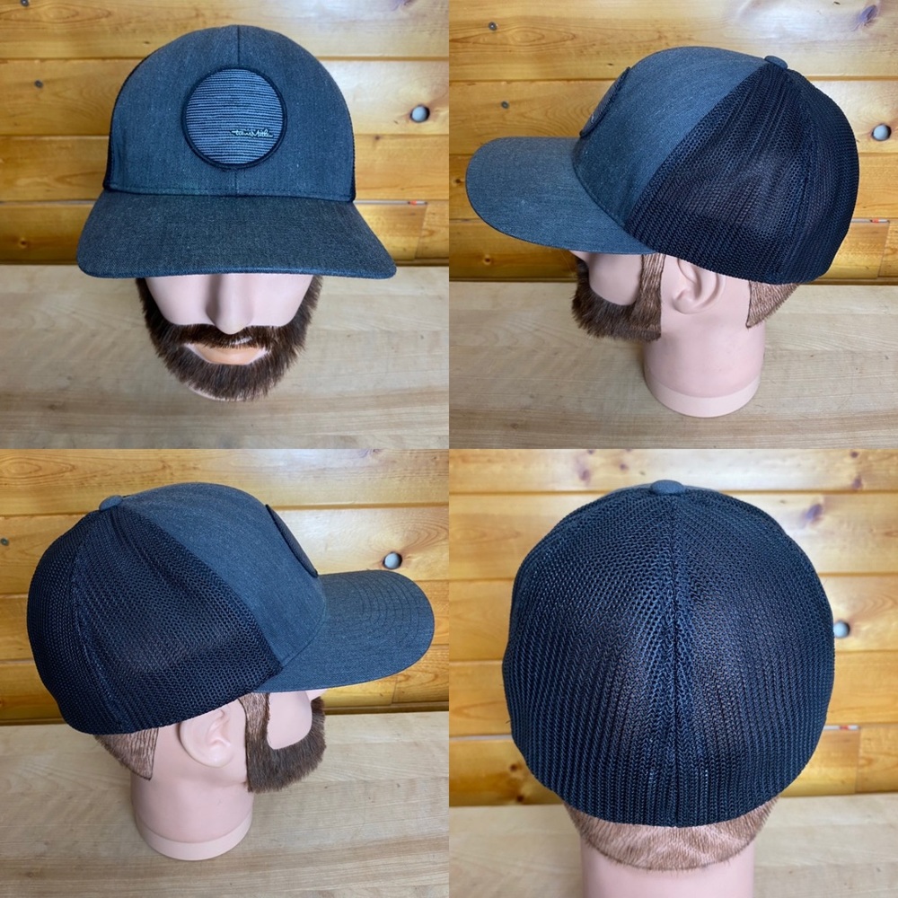 Travis Matthew Flexfit Golf Hat Grey Mesh Back Size L/XL